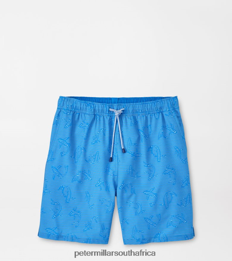 Cape Blue Men Peter Millar Don't Be Koi Swim Trunk Apparel B62P4F987