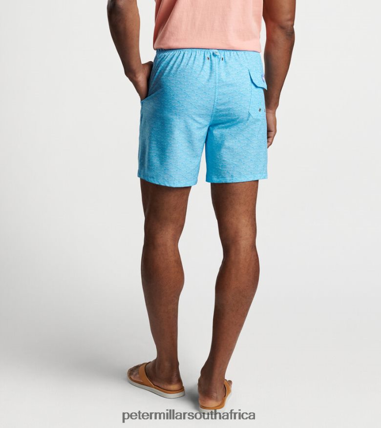 Carribean Men Peter Millar Ocean Traffic Swim Trunk Apparel B62P4F992