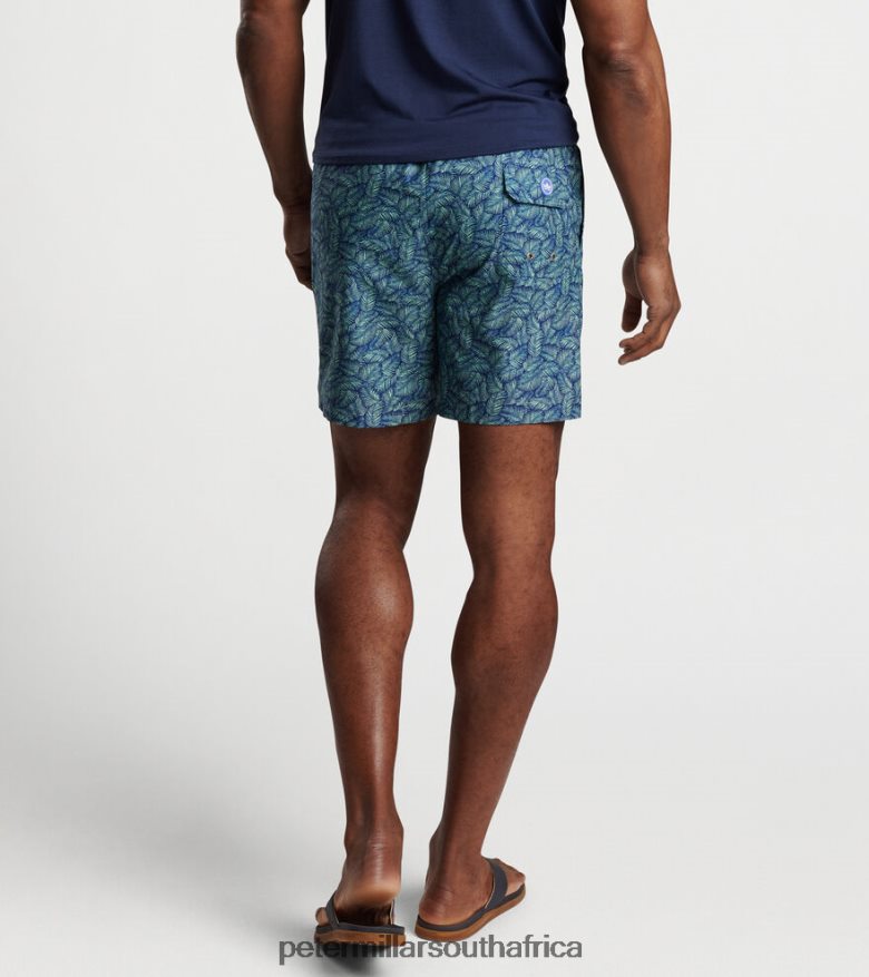 Summer Meadow Men Peter Millar Tropical Shade Swim Trunk Apparel B62P4F991