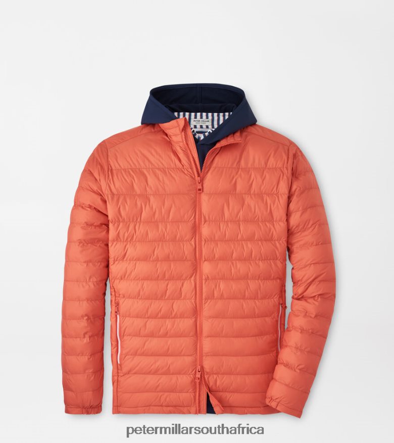 Burning Sunset Men Peter Millar All Course Jacket Apparel B62P4F1096