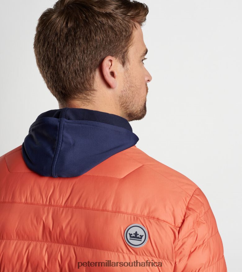 Burning Sunset Men Peter Millar All Course Jacket Apparel B62P4F1096