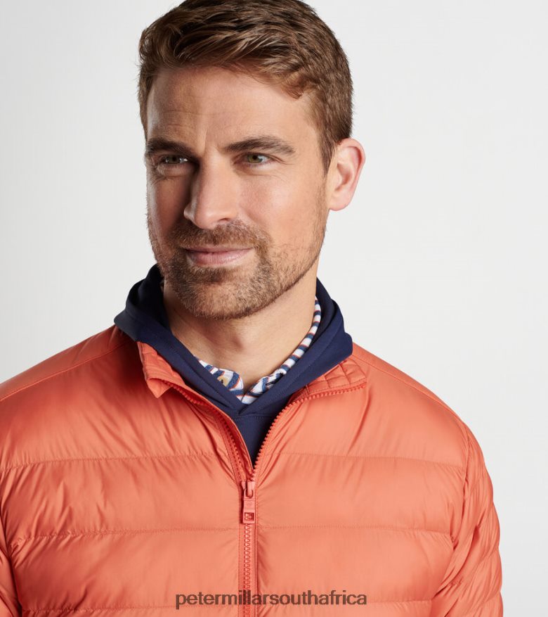 Burning Sunset Men Peter Millar All Course Jacket Apparel B62P4F1096