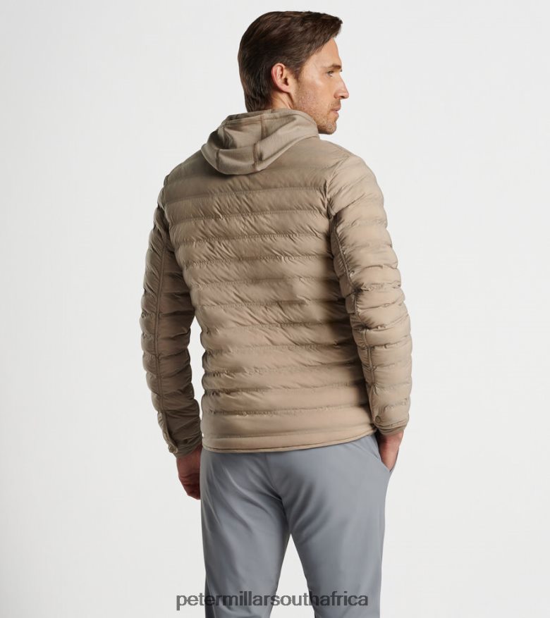 Jute Men Peter Millar Apex Snap Jacket Apparel B62P4F1085