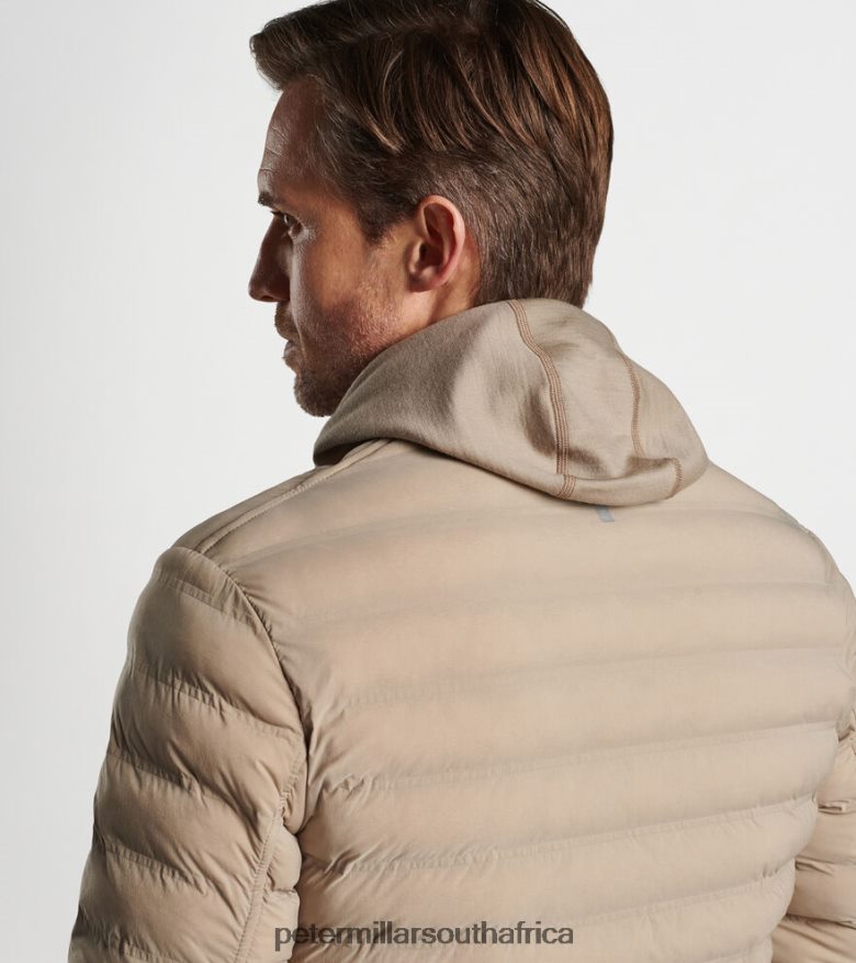 Jute Men Peter Millar Apex Snap Jacket Apparel B62P4F1085