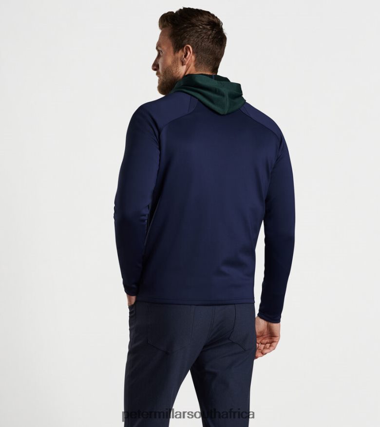 Navy Men Peter Millar Merge Elite Hybrid Jacket Apparel B62P4F1079