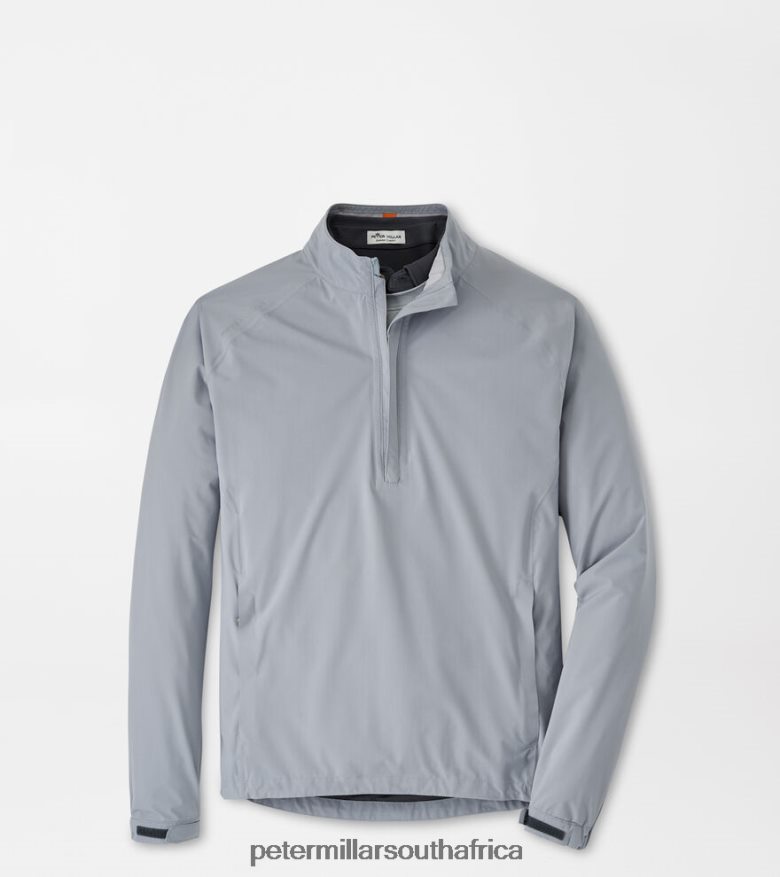 Navy Men Peter Millar Shield Half-Zip Rain Shell Apparel B62P4F1091