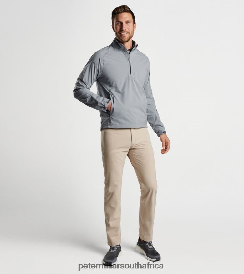 Navy Men Peter Millar Shield Half-Zip Rain Shell Apparel B62P4F1091