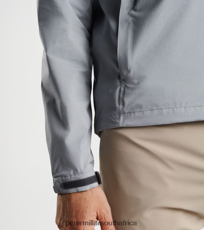 Navy Men Peter Millar Shield Half-Zip Rain Shell Apparel B62P4F1091