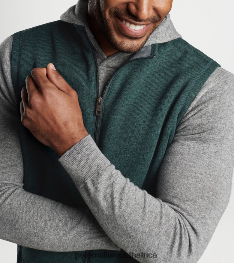 Balsam Men Peter Millar Crown Sweater Fleece Vest Apparel B62P4F1127