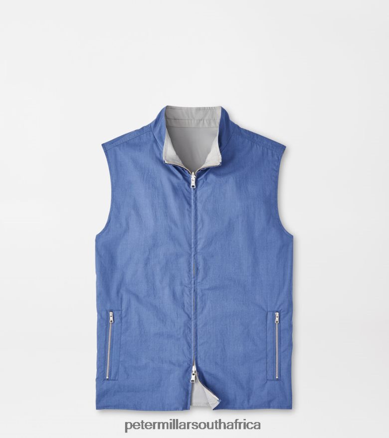 Blue Pearl Men Peter Millar Breeze Reversible Vest Apparel B62P4F1182