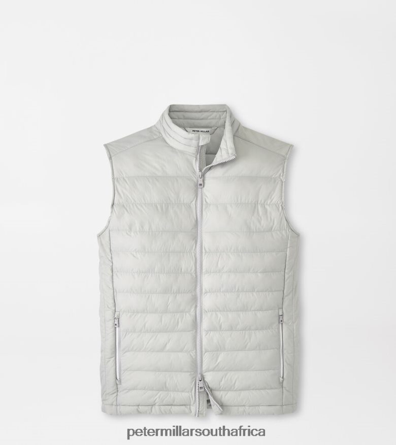British Grey Men Peter Millar All Course Vest Apparel B62P4F1117