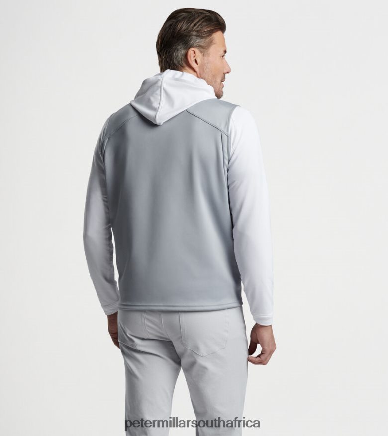 British Grey Men Peter Millar Fuse Elite Hybrid Vest Apparel B62P4F1113