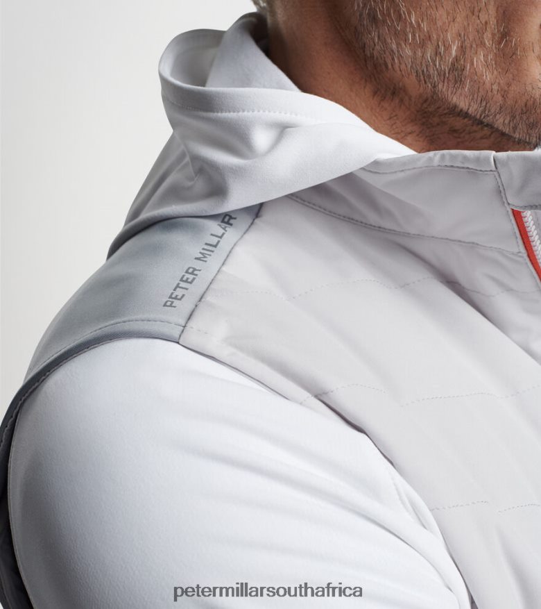 British Grey Men Peter Millar Fuse Elite Hybrid Vest Apparel B62P4F1113