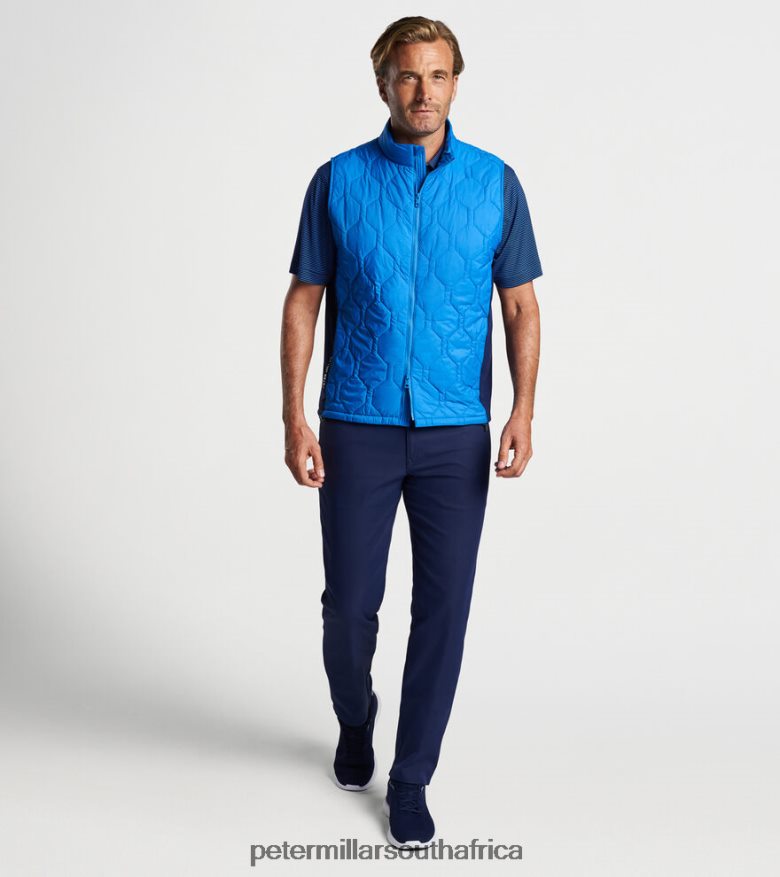 Cape Blue/Navy Men Peter Millar Blitz Vest Apparel B62P4F1154