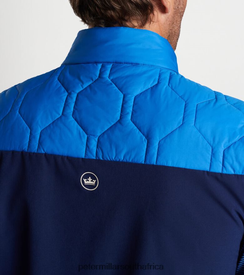 Cape Blue/Navy Men Peter Millar Blitz Vest Apparel B62P4F1154