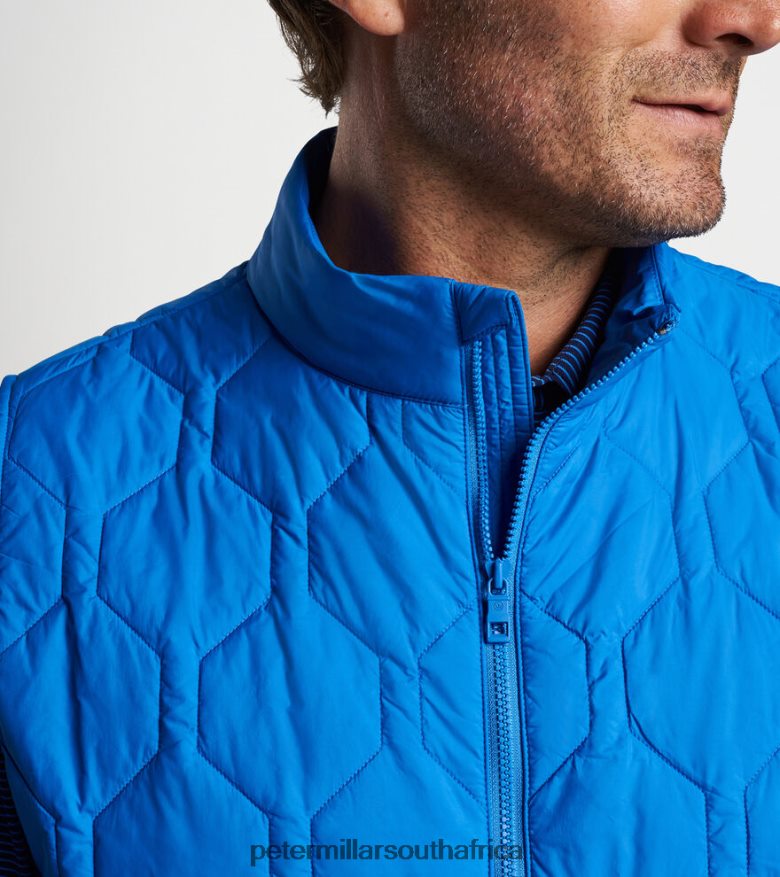 Cape Blue/Navy Men Peter Millar Blitz Vest Apparel B62P4F1154