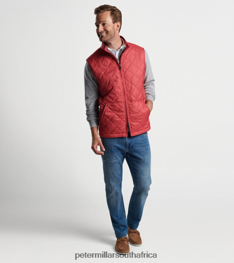 Cape Red Men Peter Millar Bedford Vest Apparel B62P4F1162