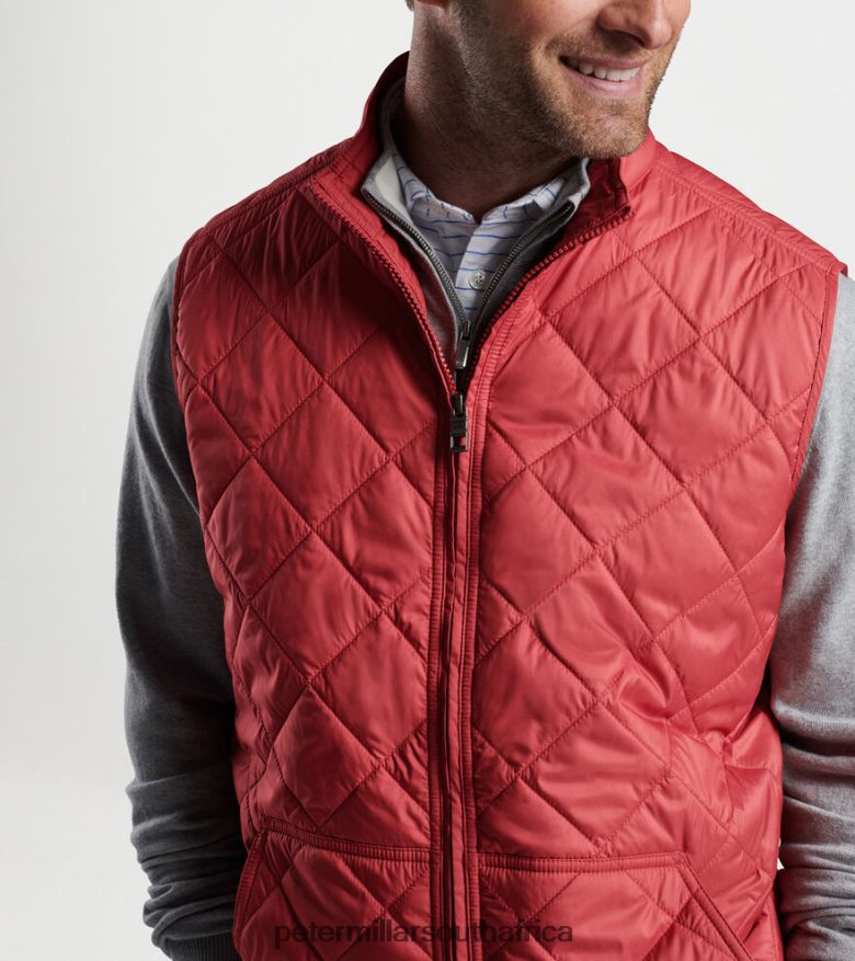 Cape Red Men Peter Millar Bedford Vest Apparel B62P4F1162