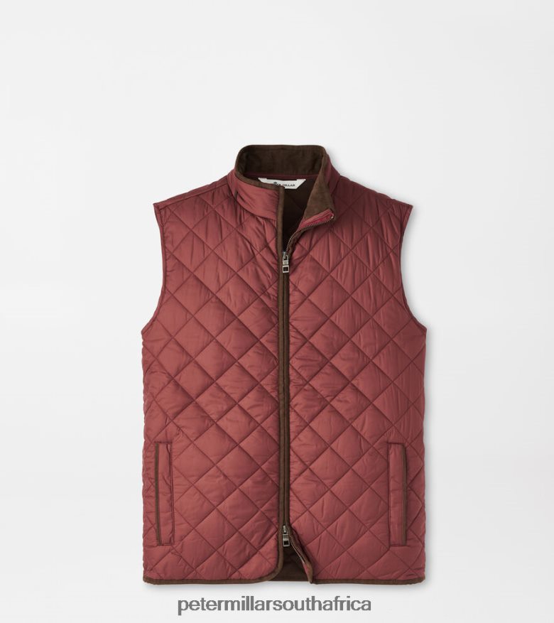 Cranberry Men Peter Millar Essex Quilted Travel Vest Apparel B62P4F1110