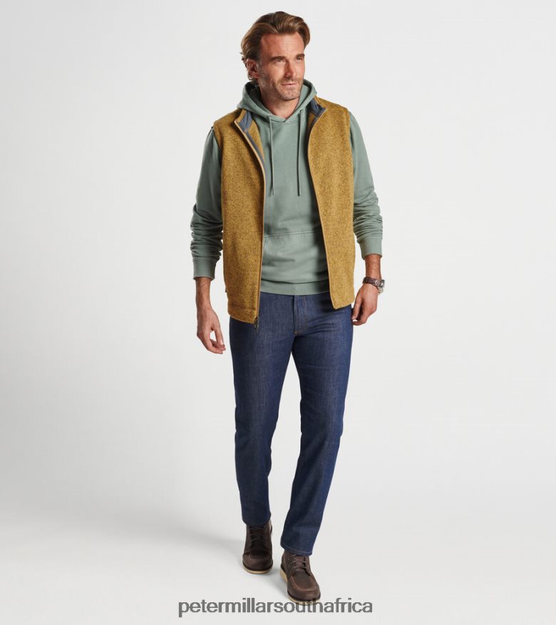 Dijon Men Peter Millar Crown Sweater Fleece Vest Apparel B62P4F1128