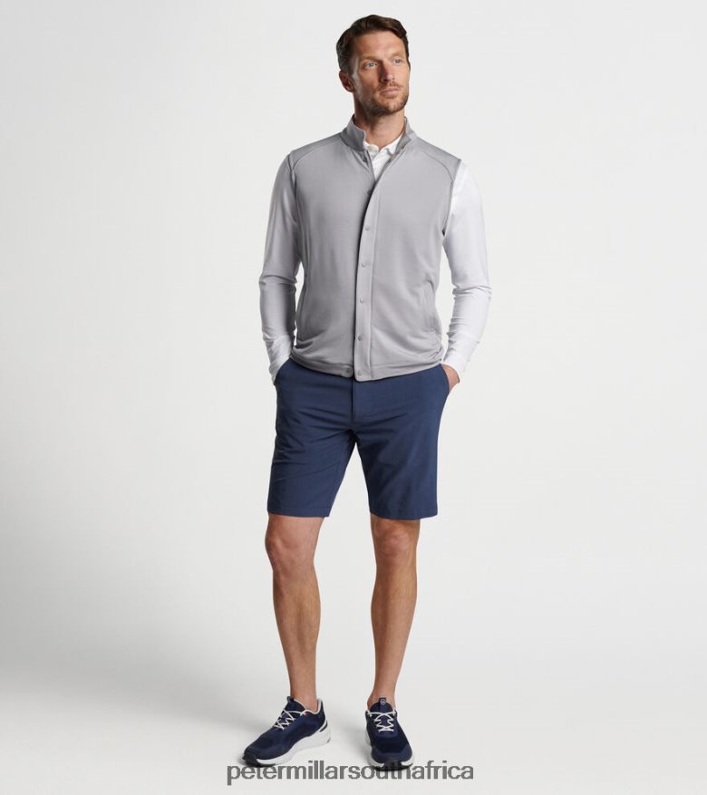 Gale Grey Men Peter Millar Beaumont Performance Vest Apparel B62P4F1144