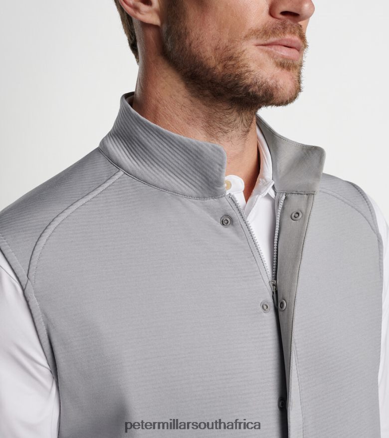 Gale Grey Men Peter Millar Beaumont Performance Vest Apparel B62P4F1144