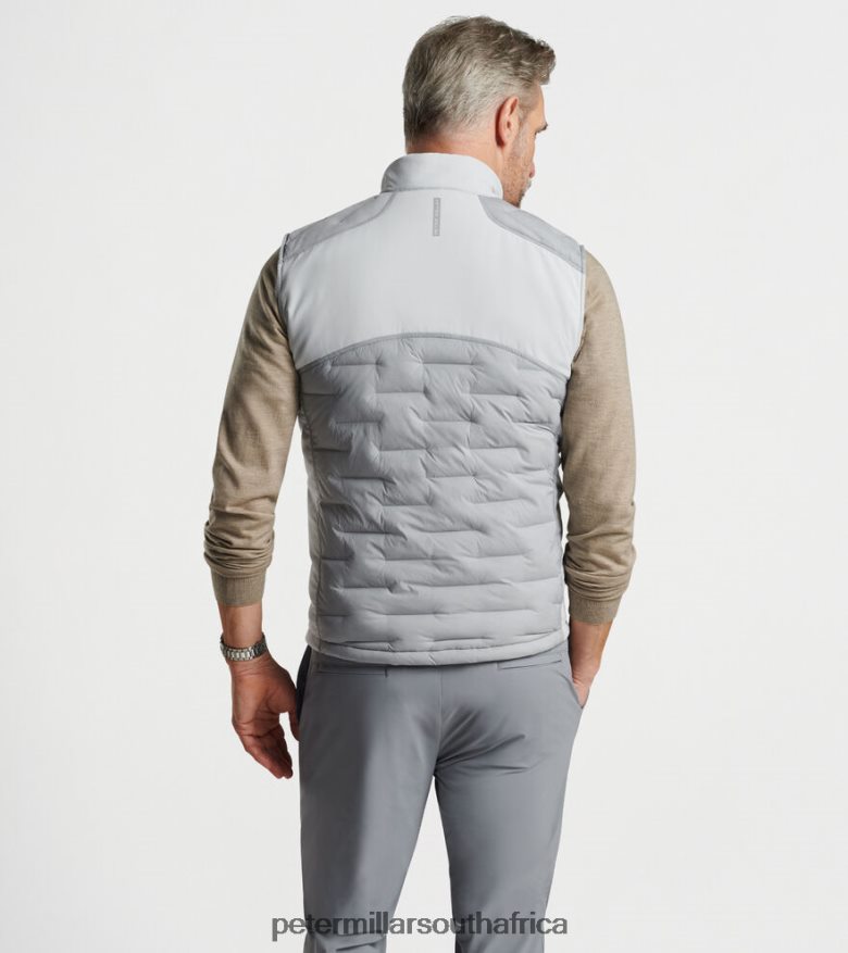 Gale Grey Men Peter Millar Blaze Insulated Vest Apparel B62P4F1119