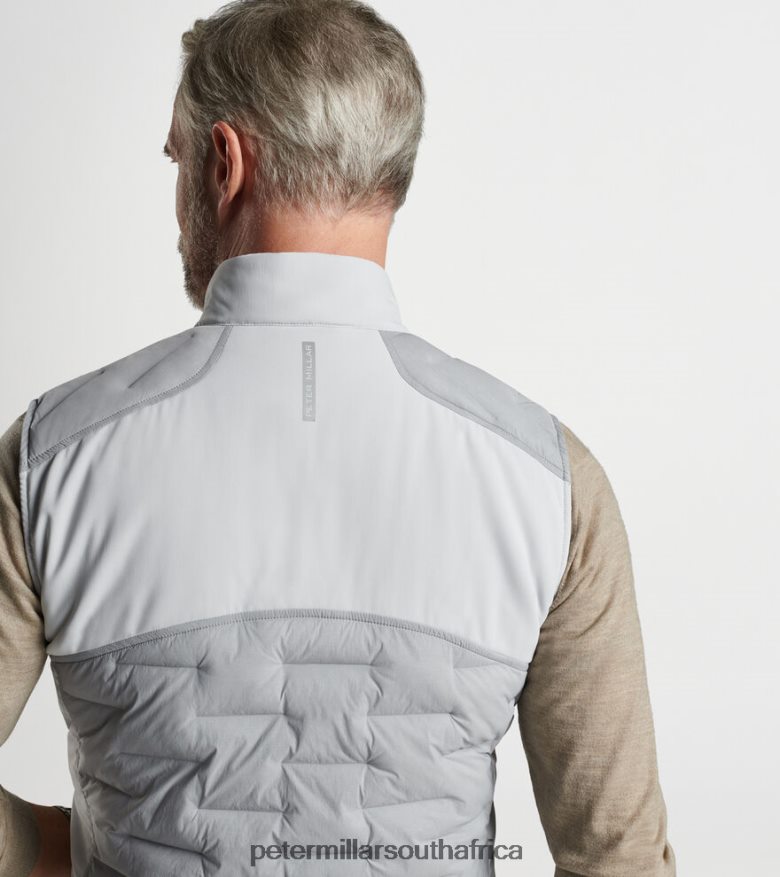 Gale Grey Men Peter Millar Blaze Insulated Vest Apparel B62P4F1119