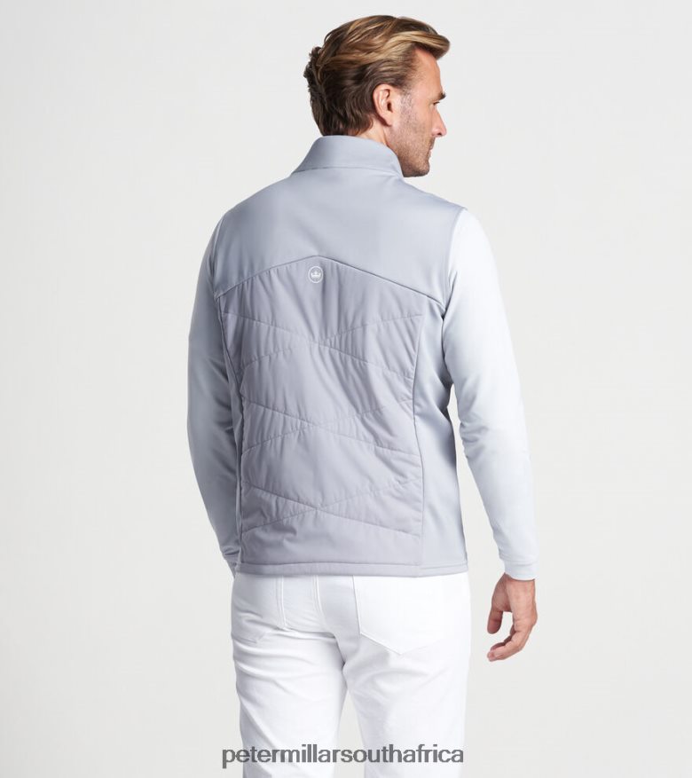 Gale Grey Men Peter Millar Fuse Hybrid Vest Apparel B62P4F1164