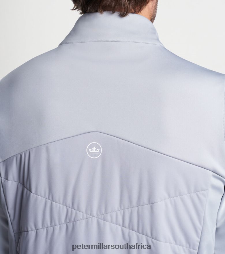 Gale Grey Men Peter Millar Fuse Hybrid Vest Apparel B62P4F1164