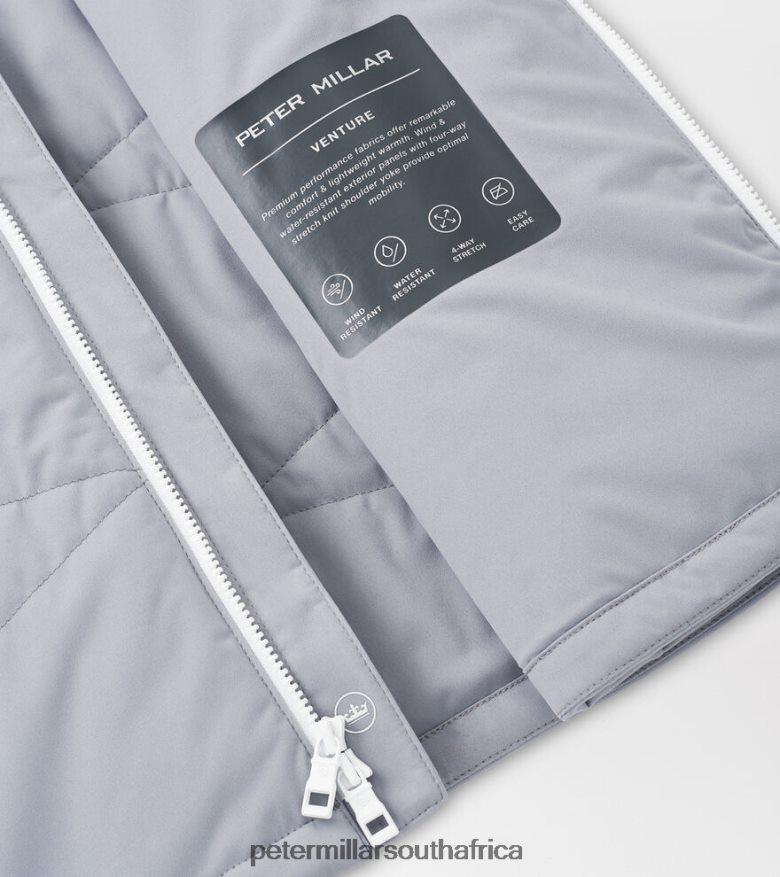 Gale Grey Men Peter Millar Fuse Hybrid Vest Apparel B62P4F1164