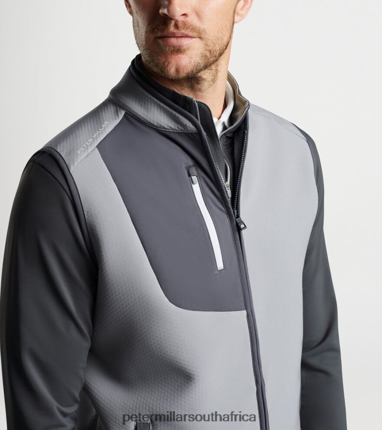 Gale Grey Men Peter Millar Squallblock Vest Apparel B62P4F1138