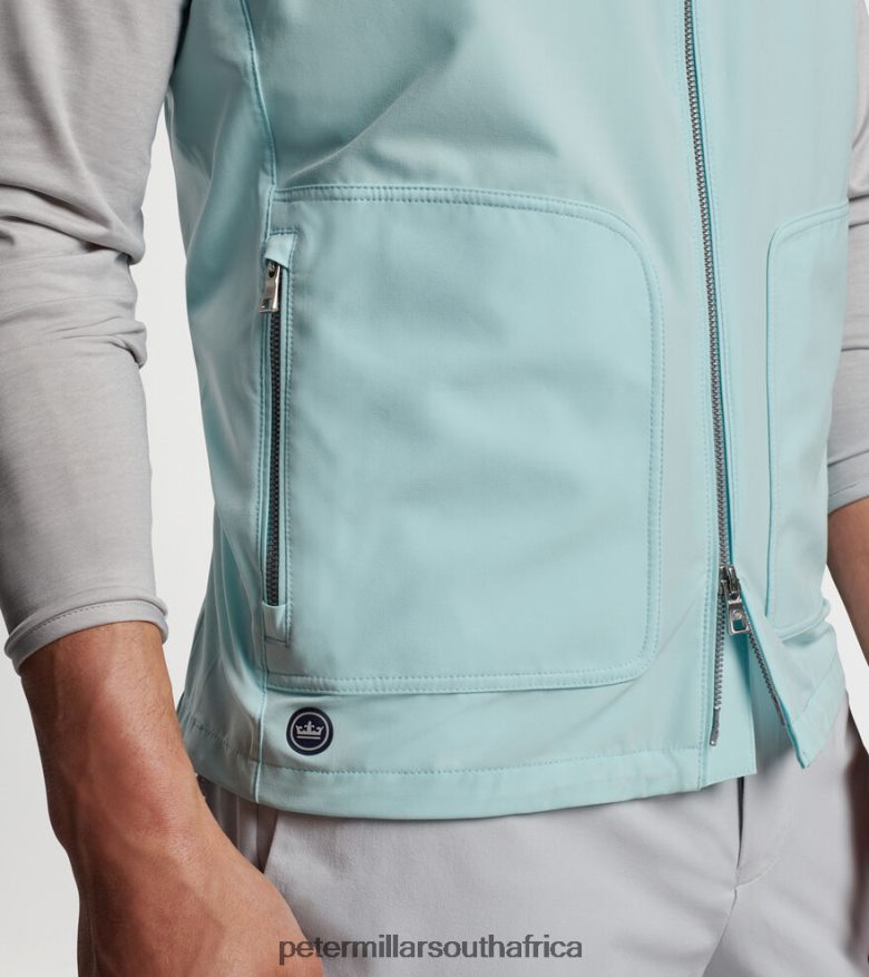 Iced Aqua Men Peter Millar Contour Vest Apparel B62P4F1147