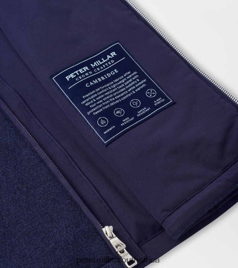 Navy Men Peter Millar Cambridge Vest Apparel B62P4F1150
