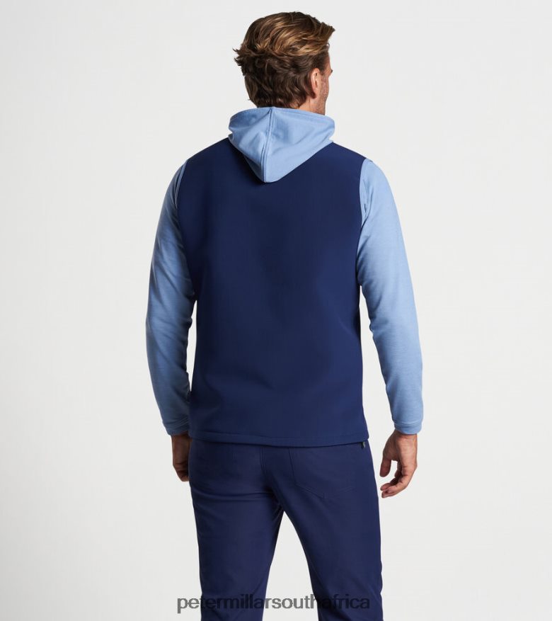 Navy Men Peter Millar Squallblock Vest Apparel B62P4F1139