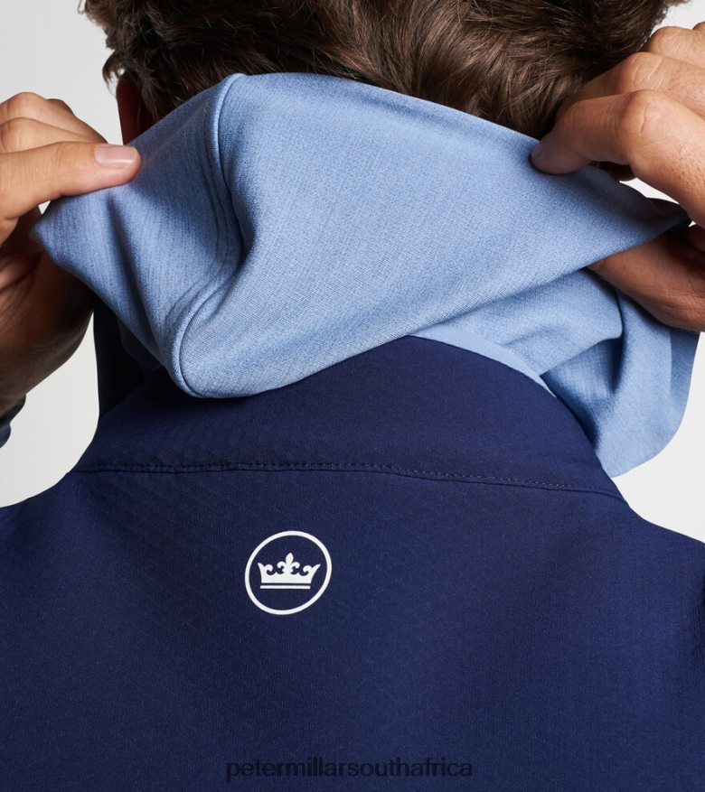 Navy Men Peter Millar Squallblock Vest Apparel B62P4F1139