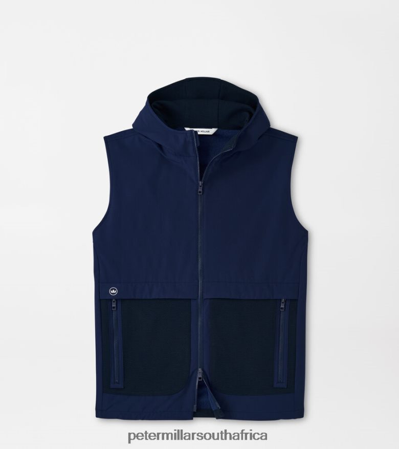 Navy Men Peter Millar Via Vest Apparel B62P4F1146