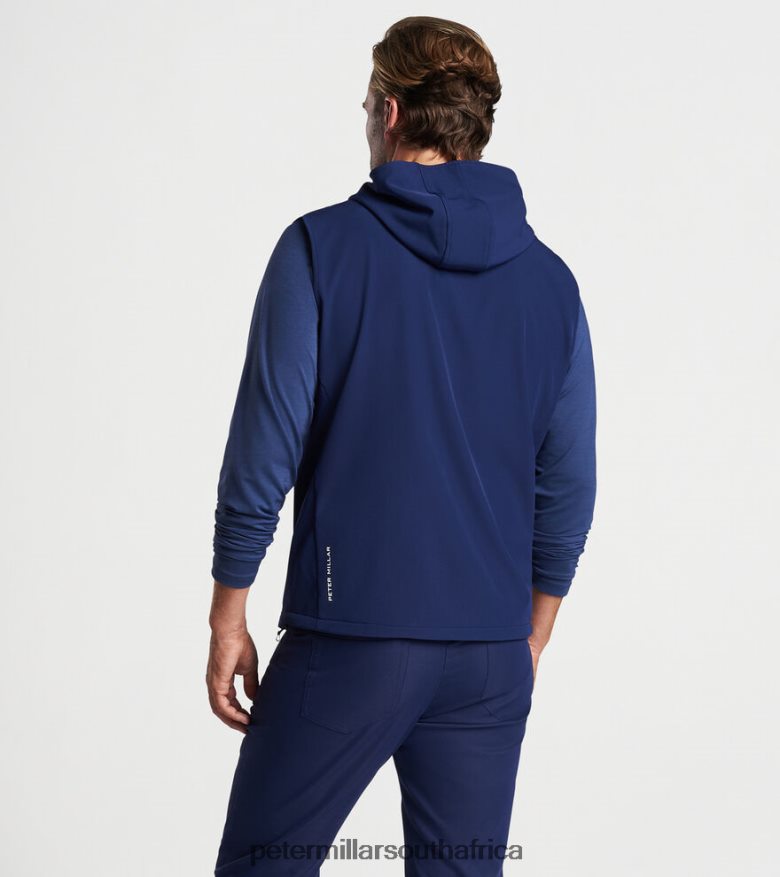 Navy Men Peter Millar Via Vest Apparel B62P4F1146