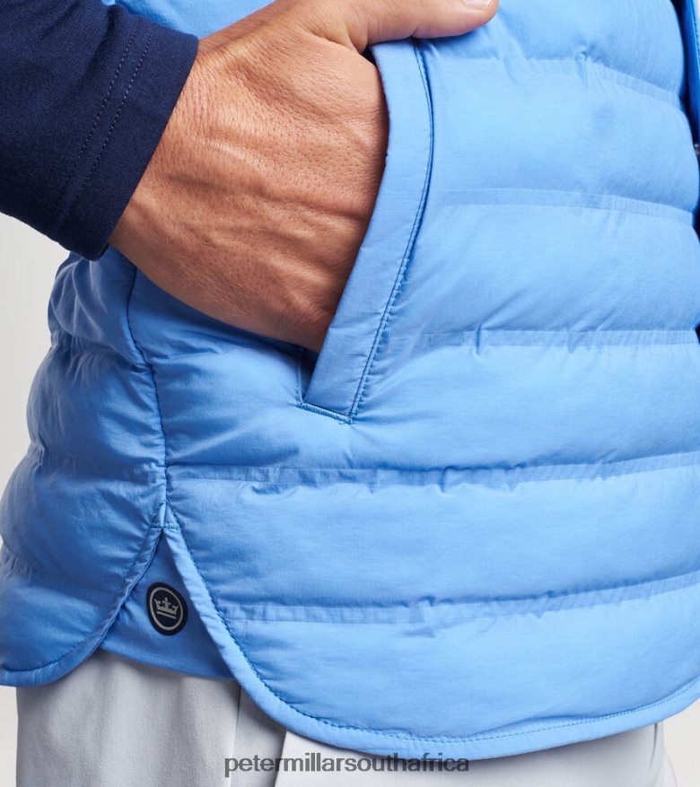 Regatta Blue Men Peter Millar Regent Vest Apparel B62P4F1158