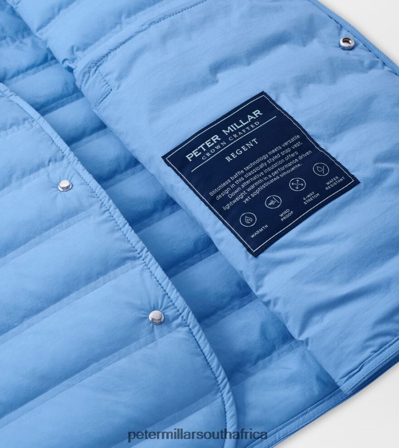 Regatta Blue Men Peter Millar Regent Vest Apparel B62P4F1158