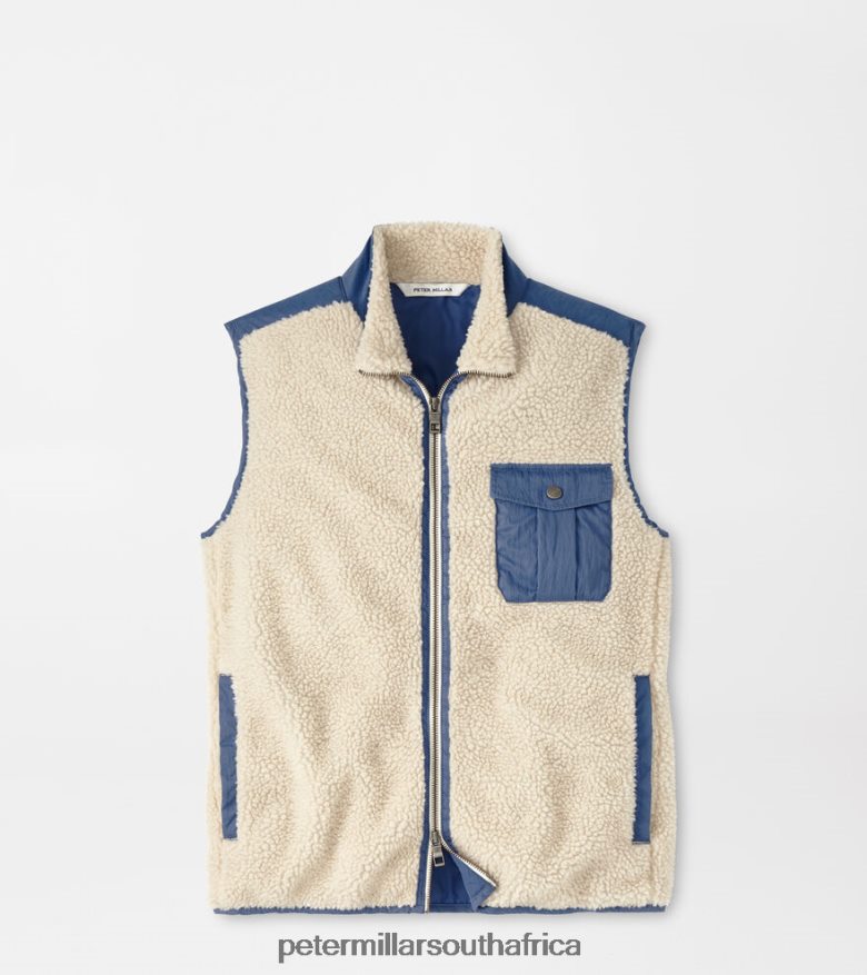 Sandstone Men Peter Millar Autumn Pile Fleece Vest Apparel B62P4F1130