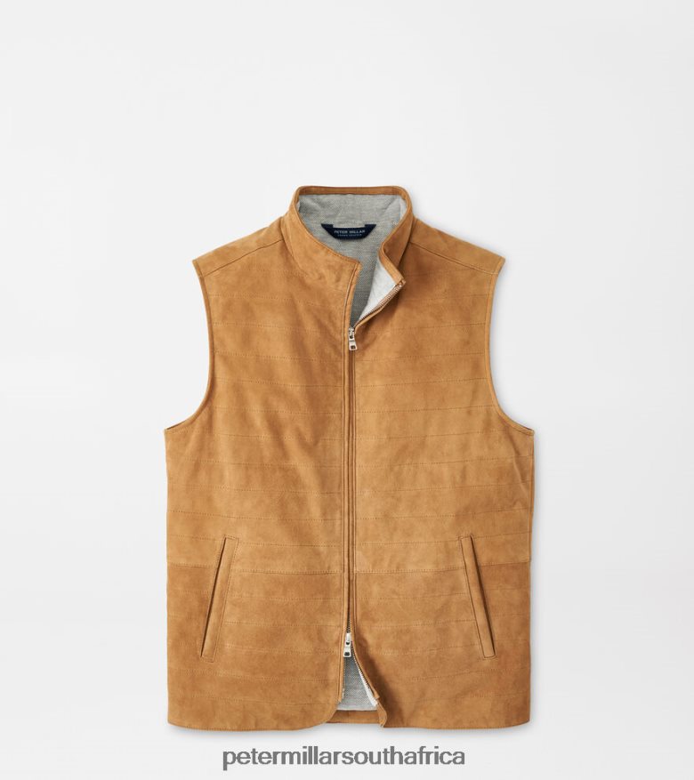 Summer Dunes Men Peter Millar Vista Suede Vest Apparel B62P4F1183