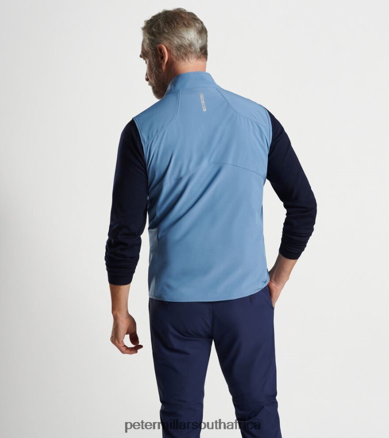 Vintage Indigo Men Peter Millar Flex Adapt Full-Zip Vest Apparel B62P4F1133