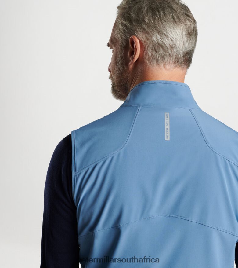 Vintage Indigo Men Peter Millar Flex Adapt Full-Zip Vest Apparel B62P4F1133