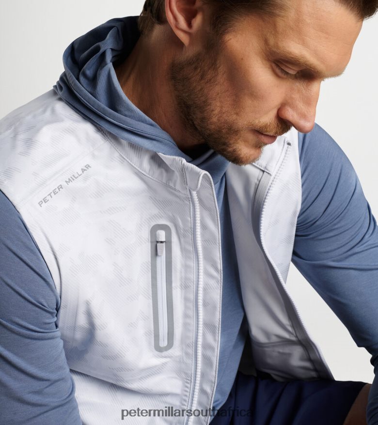 White Men Peter Millar Kinetic Camo Vest Apparel B62P4F1180