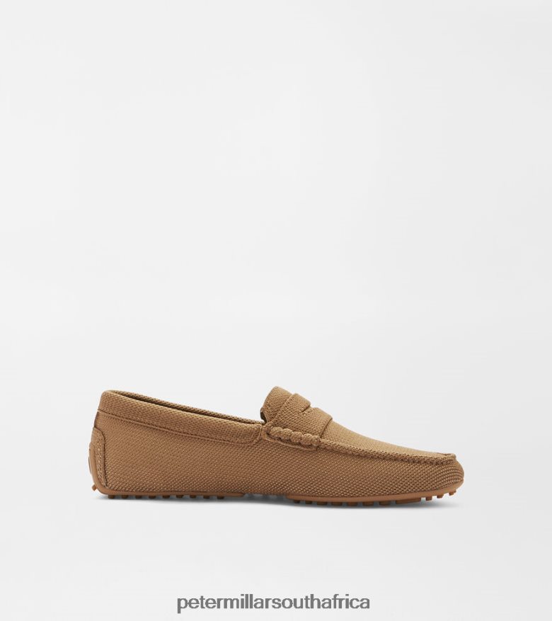 Khaki Men Peter Millar Cruise Knit Driver Footwear B62P4F1062