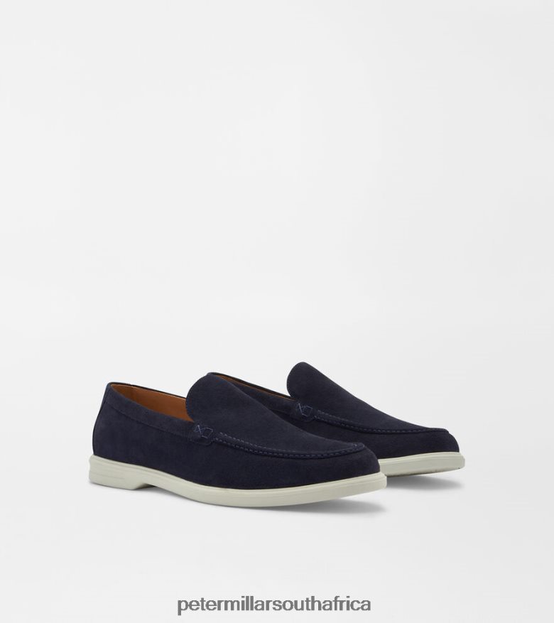 Navy Men Peter Millar Excursionist Venetian Loafer Footwear B62P4F1052