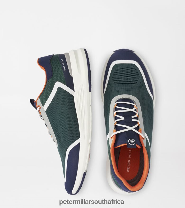 Blue Green Men Peter Millar Camberfly Sneaker Footwear B62P4F1029