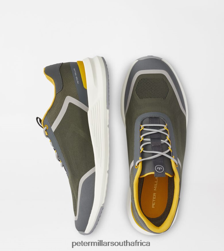 Grey Green Men Peter Millar Camberfly Sneaker Footwear B62P4F1030