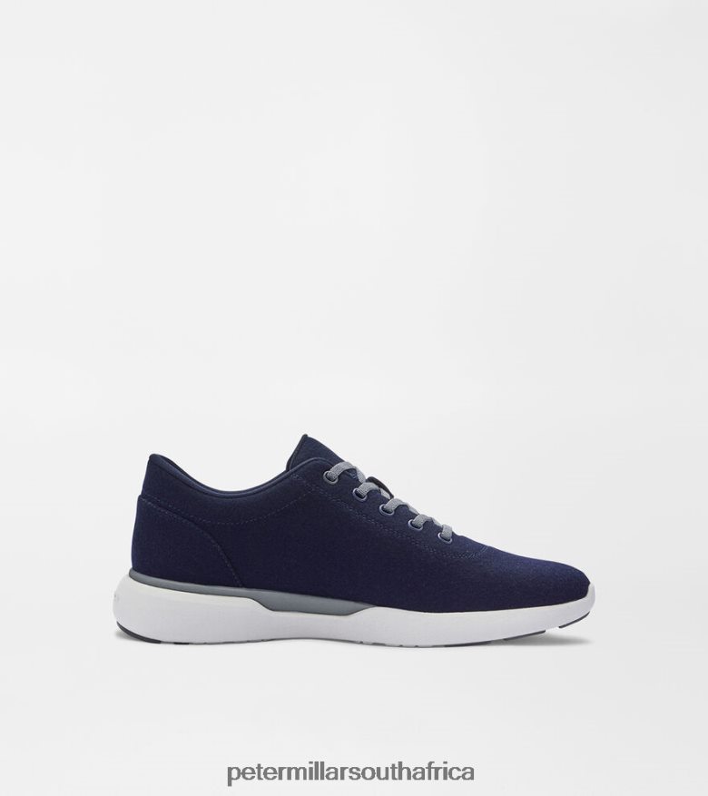 Navy Men Peter Millar Glide Performance Wool Sneaker Footwear B62P4F1058